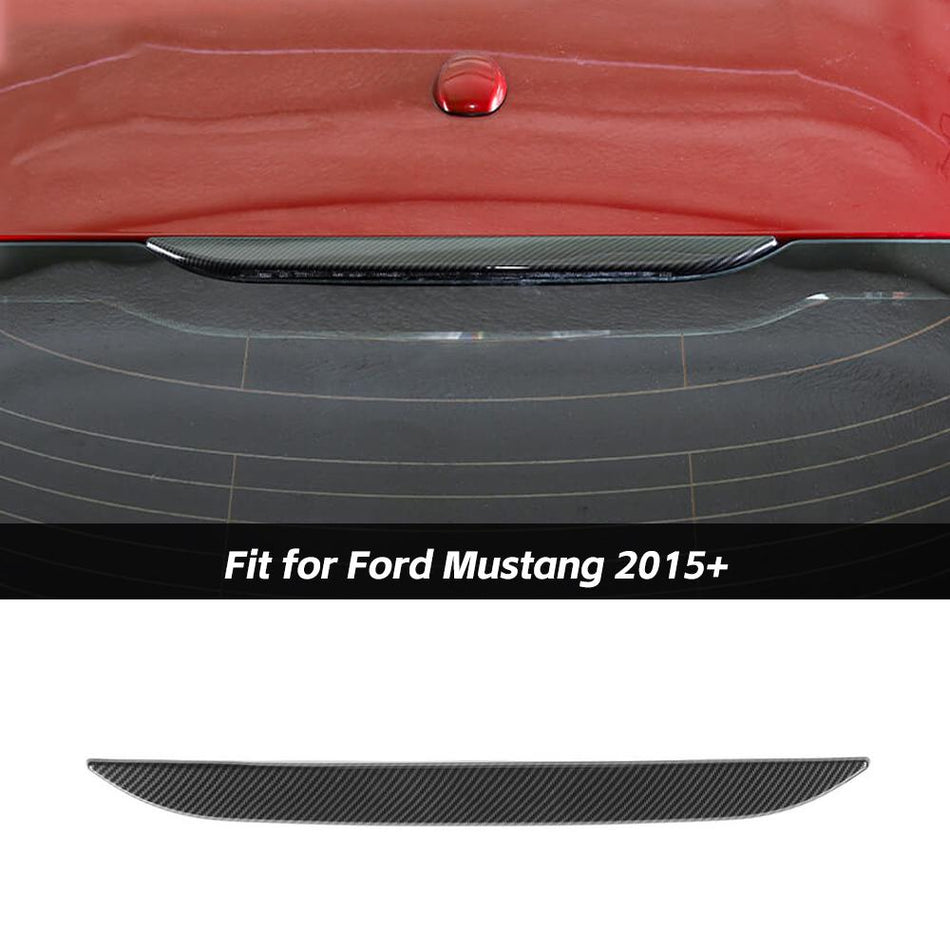For 2015+ Ford Mustang Rear High Brake Light Trim Frame Decor Cover