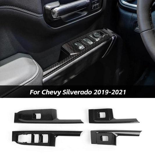 For 2019-2021 Chevy Silverado/ GMC SIERRA Window Lift Switch Panel Trim