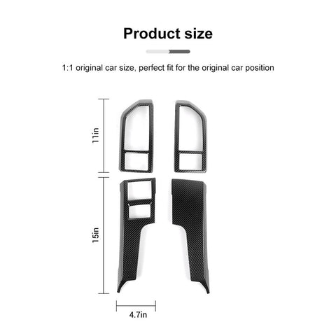 Console Center Dashboard Panel Cover Trim For Ford F150 2015-2020｜CheroCar