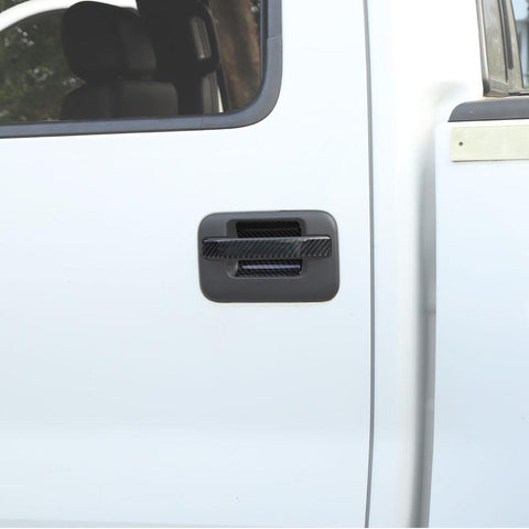 Exterior Door Handle Cover Trim Sticker Decor For Ford F150 Raptor 2009-2014 Accessories | CheroCar