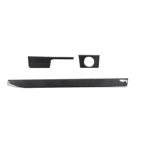 Soft Carbon Fiber Center Console Dashboard Trim Sticker for Ford F-150 2015-2020｜CheroCar