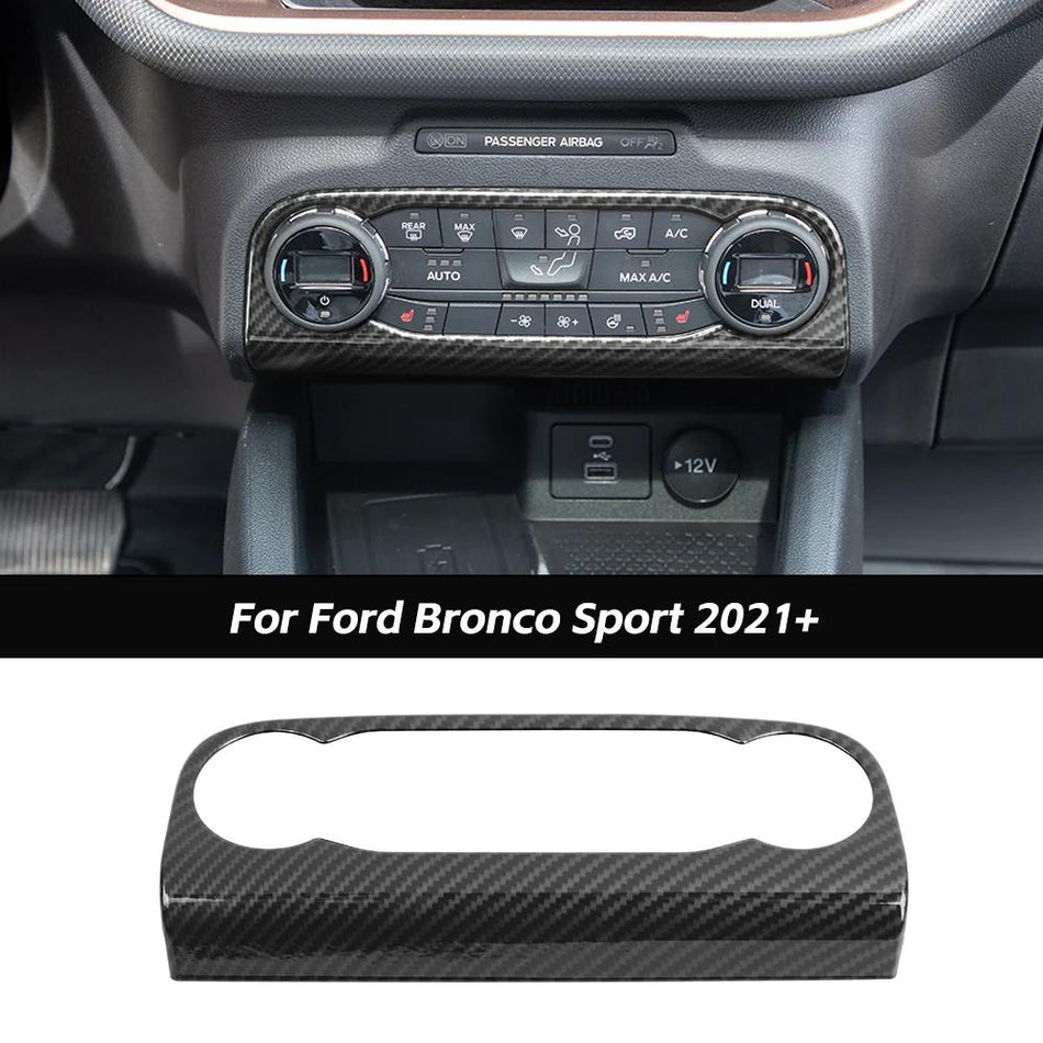 For 2021+ Ford Bronco Sport Air Conditioner Switch Frame Cover Trim