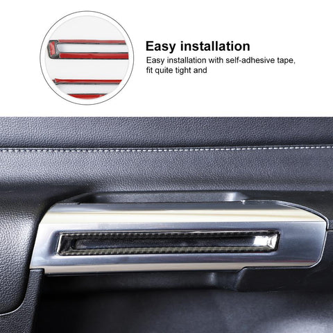 Inner Door Handle Cover Trim Decor Ring For Ford Mustang 2015+ Accessories | CheroCar