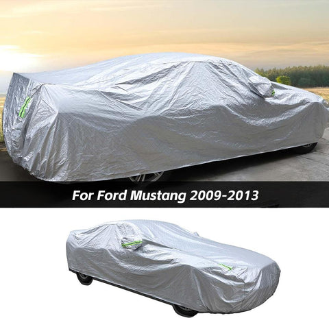 Exterior Car Cover Waterproof Dustproof Sun UV Protection For Ford Mustang 2009-2013 Accessories | CheorCar