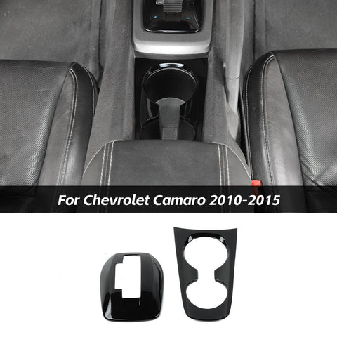 Gear Shift Panel Cup Holder Cover Trim For 2010-2015 Chevrolet Camaro Accessories｜CheroCar