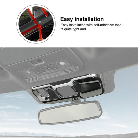 Interior Rearview Mirror Base Panel Cover Trim Decor For Ford F150 2021+ Accseeories | CheroCar