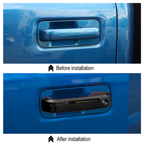 Side Door Handle Decoration Cover Trim For Ford F150 2015-2020｜CheroCar