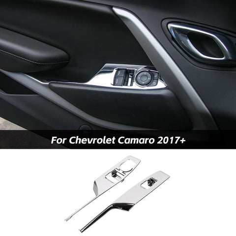 Window Lift Switch Button Panel Cover Trim For Chevrolet Camaro 2017+｜CheroCar