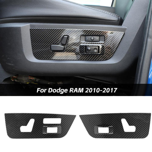 For 2010-2017 Dodge RAM Electric Seat Adjustment Panel Trim Kit