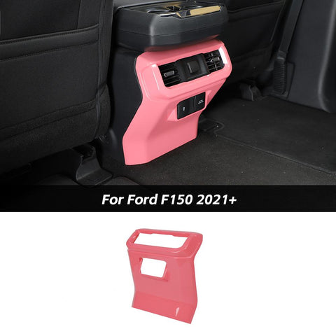 For 2021+ Ford F150 Rear Air Outlet Vent Panel Trim Cover Decor