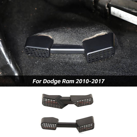 2PCS Protective Cover Air Conditioner Outlet Under Seat For Dodge Ram 1500 2010-2017 | CheroCar