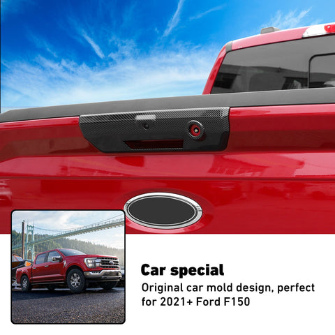 Rear Tailgate Door Handle Cover Trim For Ford F150 2021+ Chrome｜CheroCar