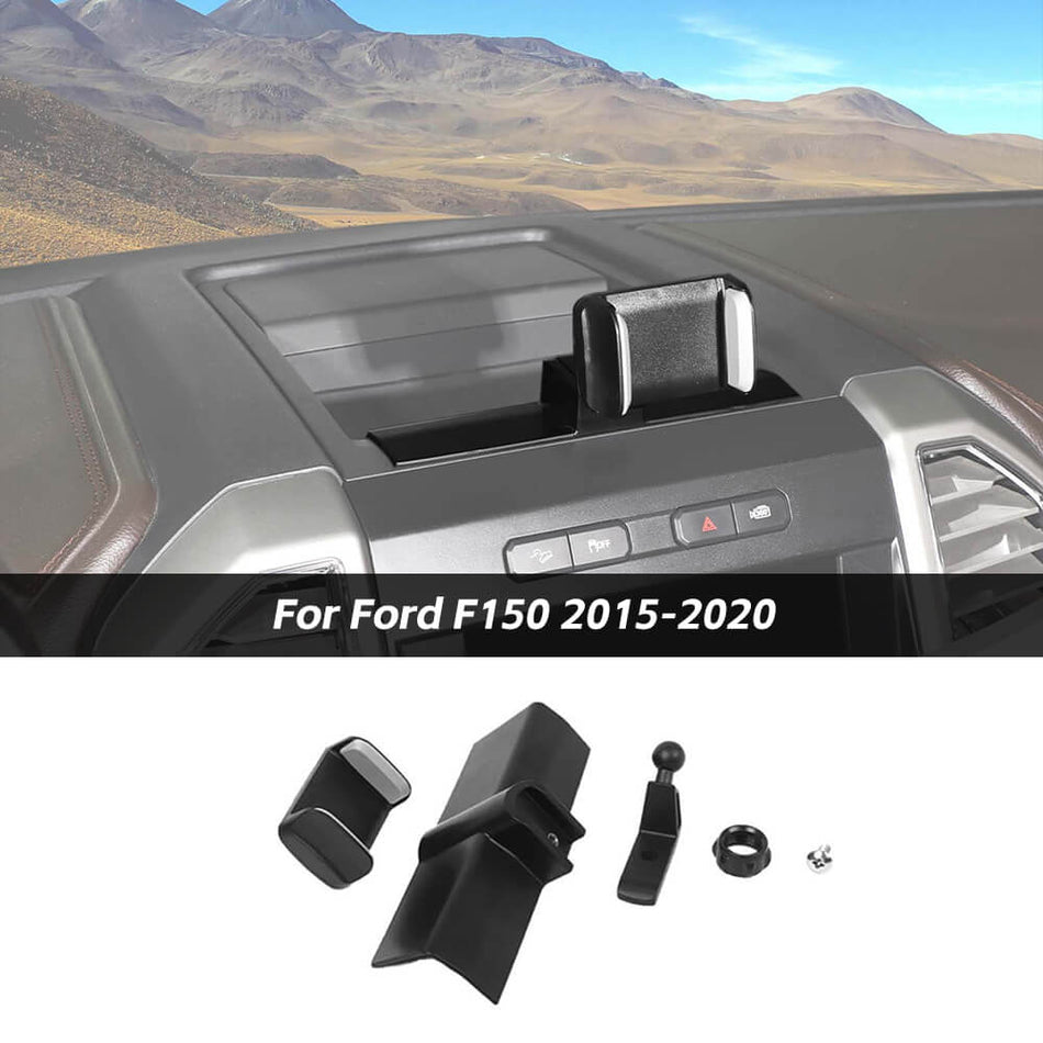 For 2015-2020 Ford F150 360° Car Phone Holder Mount GPS Cellphone Bracket Stand
