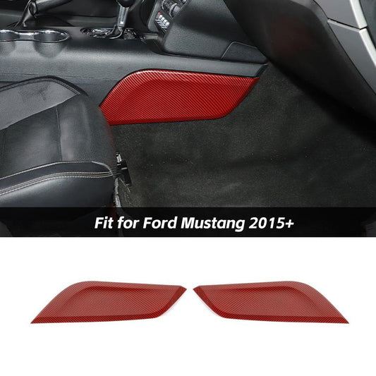 Gear Shift Box Side Panel Cover Trim Bezel For Ford Mustang 2015+ Accessories | CheroCar