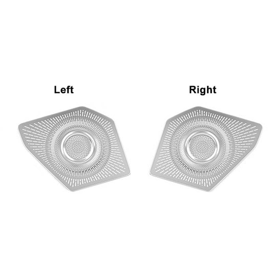 For 2021+ Ford Bronco Steel Rear Cargo Trunk Speaker Horn Net Mesh Cover