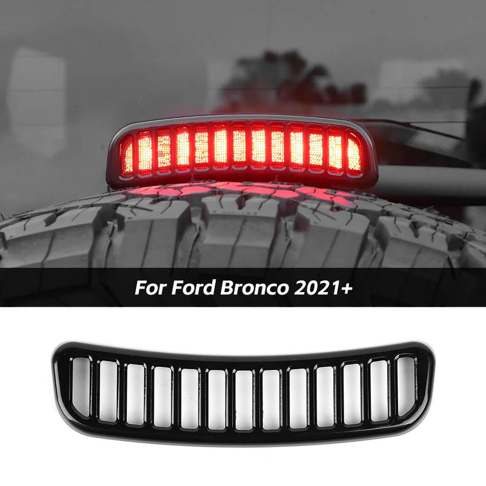 For 2021+ Ford Bronco 3rd Third High Brake Light Lamp Cover Trim