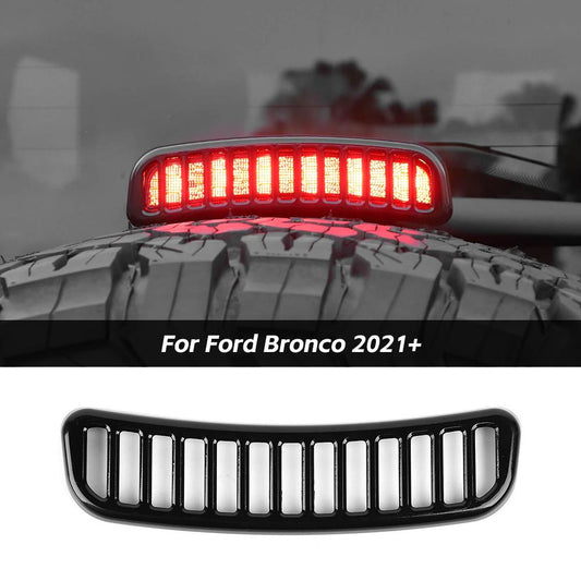 Third Brake Light Lamp Cover Trim – Fits Ford Bronco 2021+ (Blackened)