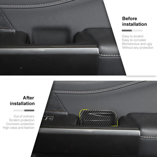 For 2021+ Ford F150 Inner Door Handle Bowl Decor Cover Trim