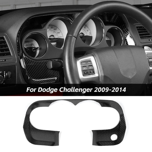 Dashboard Panel Trim Instrument Frame Cover For 2009-2014 Dodge Challenger Accessories｜CheroCar