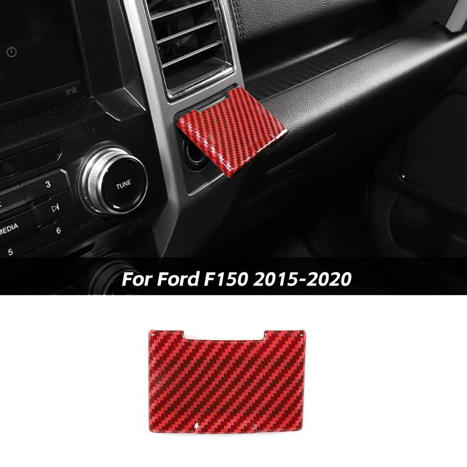 For Ford 2015-2020 F150 & 2017-2022 F250 F350 Central Electrical Outlet Power Socket Cover Trim