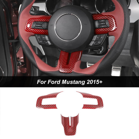 Steering Wheel Moulding Cover Trim For 2015+ Ford Mustang｜CheroCar