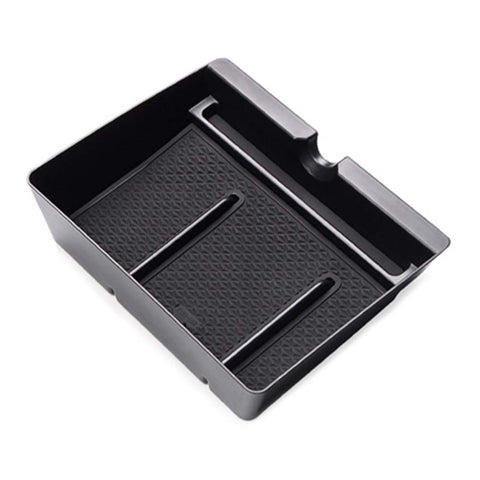 Black Center Console Tray Storage Box For Ford F150 2015-2020 Accessories | CheroCar