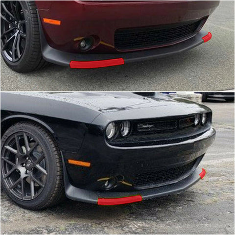 Front Bumper Lip Splitter Protector Cover for Dodge Challenger 2015+ regular style Accessories｜CheroCar