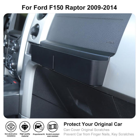 Co-pilot Storage Box Organizer Tray For Ford F150 Raptor 2009-2014  Accessories | CheroCar