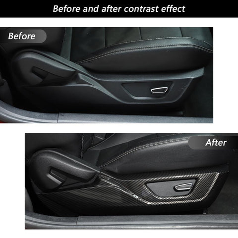 Inner Seat Side Panel Decor Trim Cover For Ford Mustang 2015+ Accessories | CheroCar