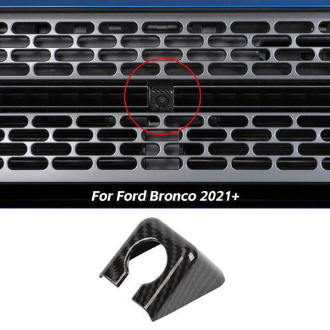 Front Center Grill Grille Camera Decoration Cover Trim For Ford Bronco 2021+ Accessories | CheroCar