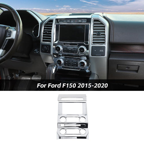 Central Control GPS Navigation Panel Trim Cover For Ford F150 2015-2020 Accessories | CheroCar