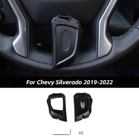 For 2020+ Chevy Silverado/Suburban/Tahoe Aluminum Alloy Key Fob Cover Case Protector Shell