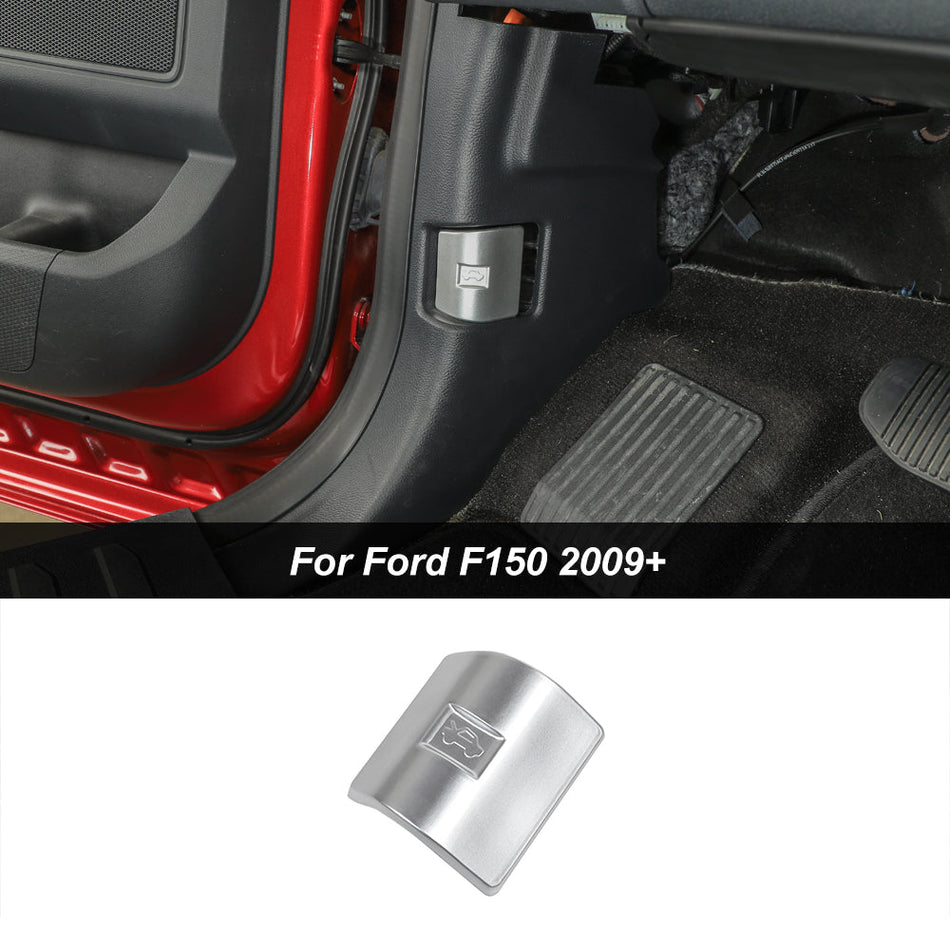 For 2009+ Ford F150 Engine Hood Switch Button Cover Trim