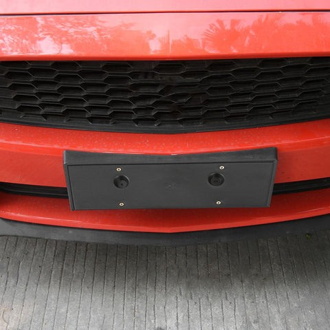 Front License Plate Mount Bracket Holder Cover For Ford Mustang 2015+ Accessories | CheroCar