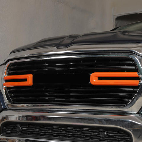 Grille Cover Insert Overlay Trim For Dodge RAM 2018+ Accessories | CheroCar