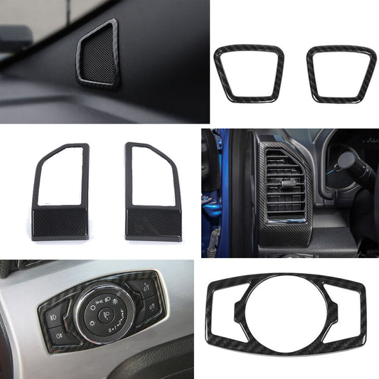 For 2015-2020 Ford F150 Interior 35x Full Set Decoration Trim