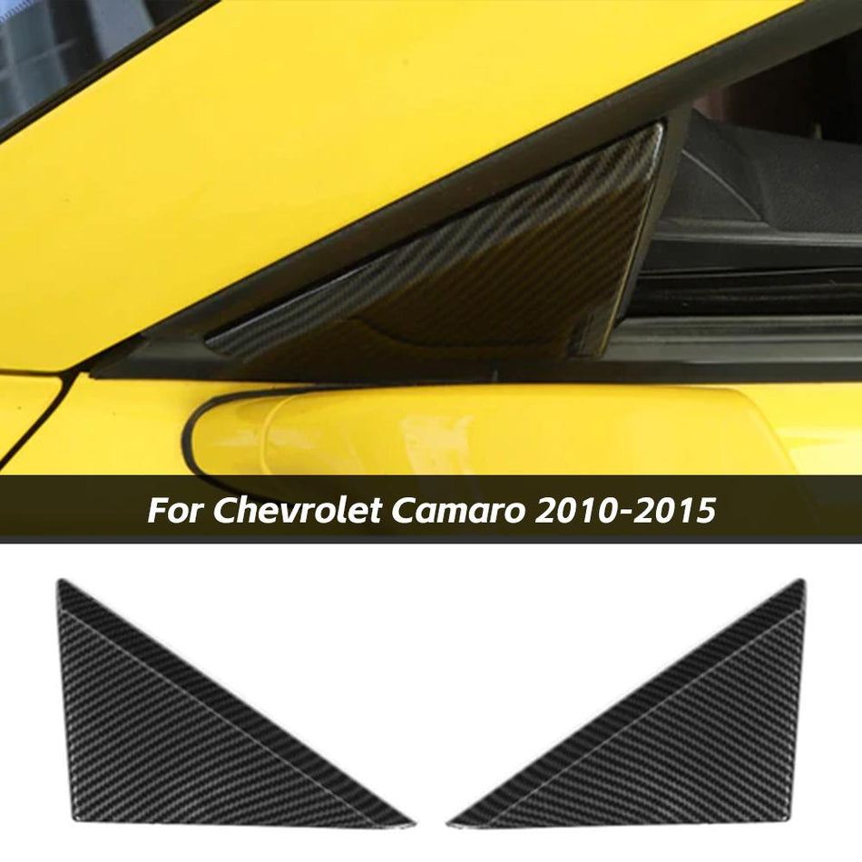 For 2010-2015 Chevrolet Camaro Side Window Front Triangle Cover Trim