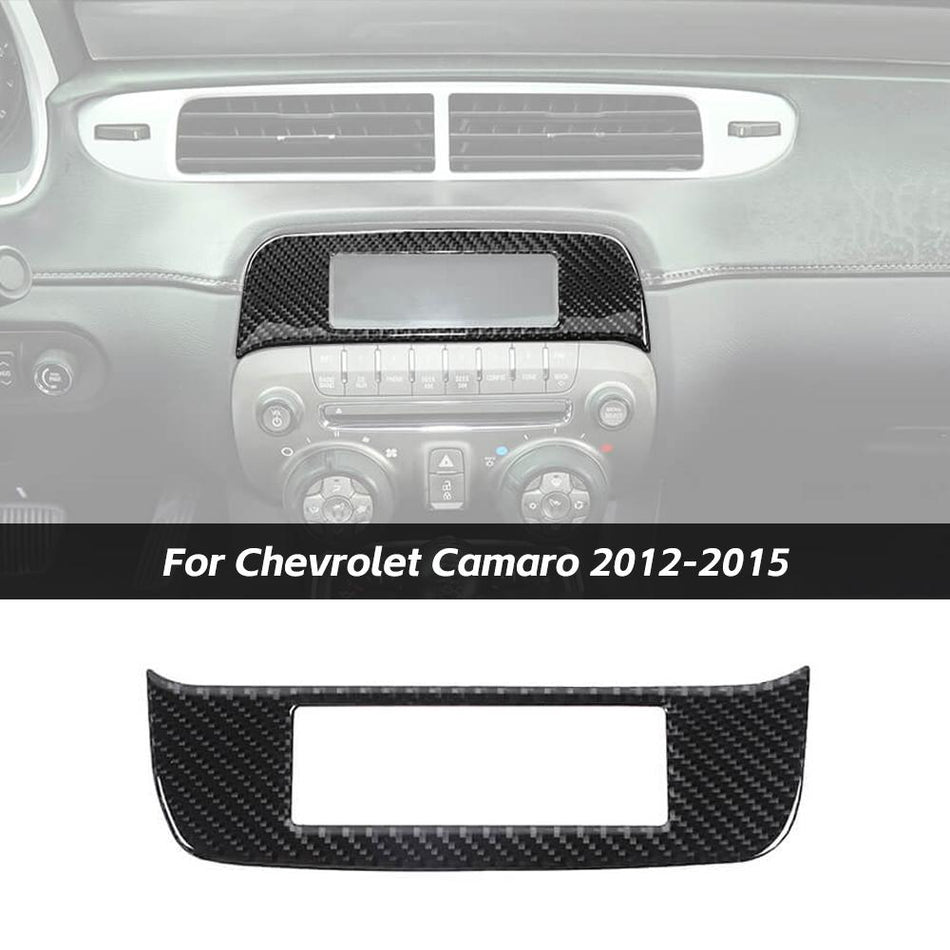 For  2012-2015 Chevry Camaro Center Control Display Panel Trim Sticker