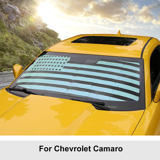 Front Windshield Sunshade Protector Sun Shade Visor For Chevy Camaro 2010-2015 Accessories | CheroCar