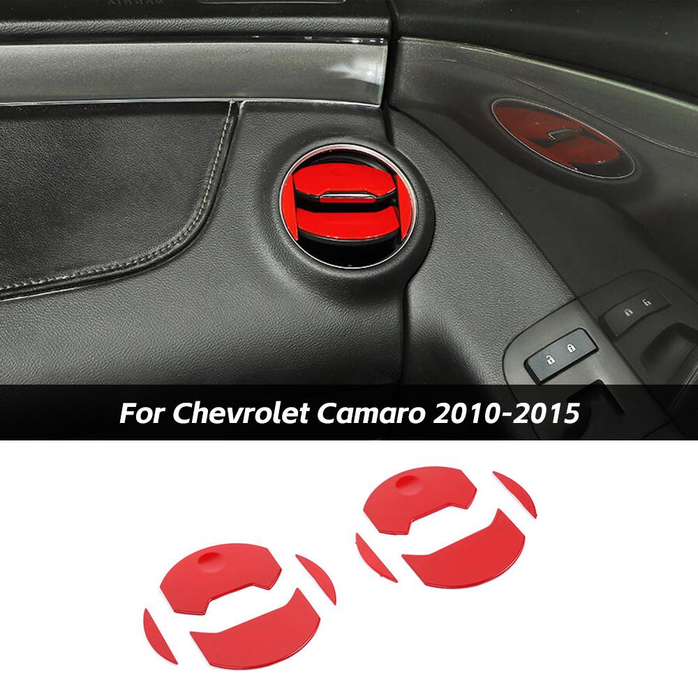 8PCS Dash Side Air Vent Outlet Cover Trim For Chevrolet Camaro 2010-2015 Accessories | CheroCar