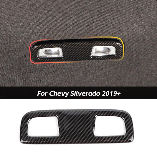 Reading Light Lamp Cover Trim For Chevy Silverado/GMC SIERRA 2019+ Accessories | CheroCar