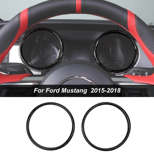 Dashboard Cover Trim Ring For Ford Mustang 2015-2018｜CheroCar