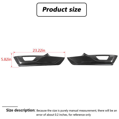 Inner Seat Side Panel Decor Trim Cover For Ford Mustang 2015+ Accessories | CheroCar