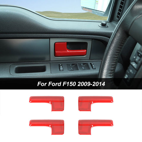 Interior Door Handle Decor Cover Trim For 2009-2014 Ford F150 Raptor｜CheroCar