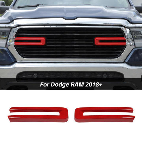 Grille Cover Insert Overlay Trim For Dodge RAM 2018+ Accessories | CheroCar