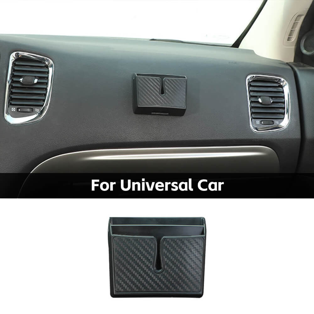 Universal Car Center Console Double Layer Organizer Gear Side Pocket Tray | CheroCar