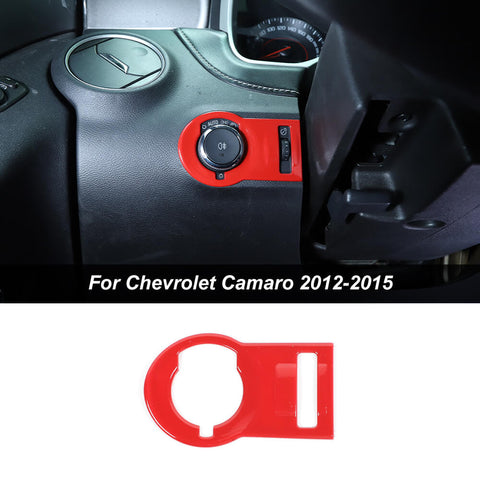 Headlight Lamp Switch Knob Cover Trim For Chevrolet Camaro 2012-2015 Accessories｜CheroCar