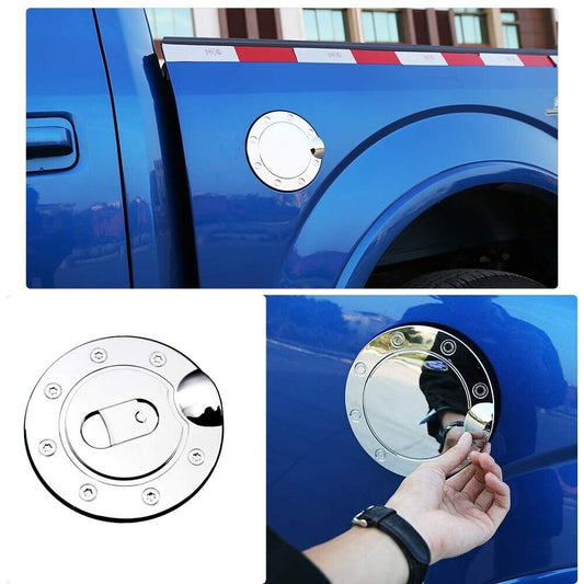 Filler Fuel Door Tank Gas Cap Cover Trim For Ford F150 2004-2008｜CheroCar