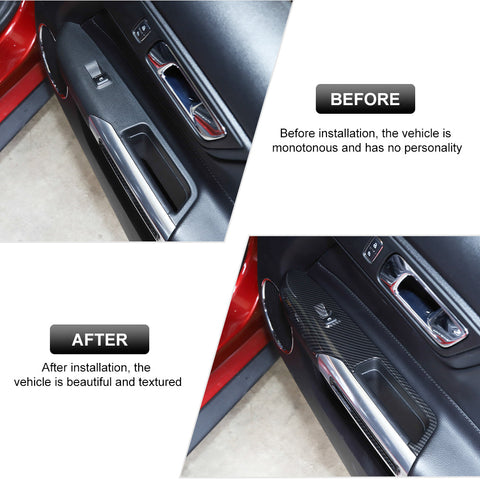 Window Lift Switch Button Trim Cover For Ford Mustang 2015+｜CheroCar