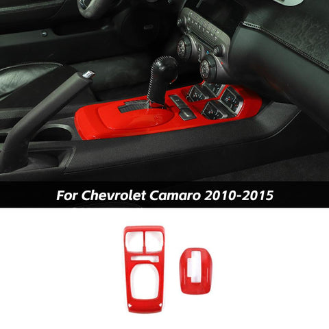 Gear Shift Panel Frame Kit Cover Trim For Chevrolet Camaro 2010-2015 Accessories｜CheroCar